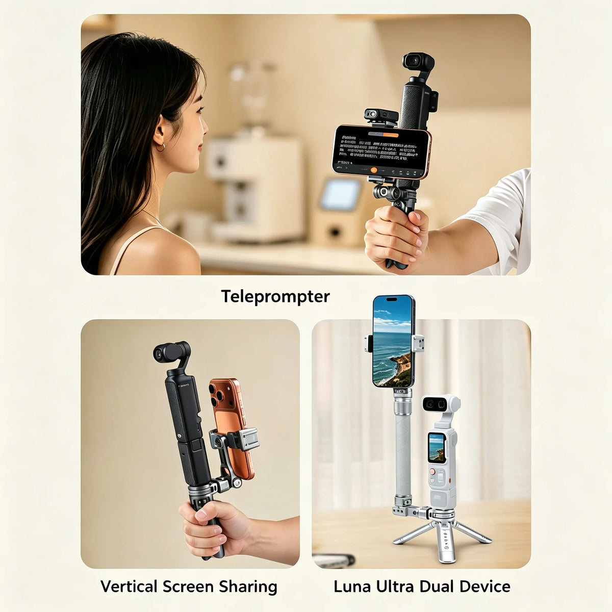 Dual-Device Tripod Mount