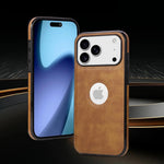 Luxury Business PU Leather Case for iPhone 17 Series