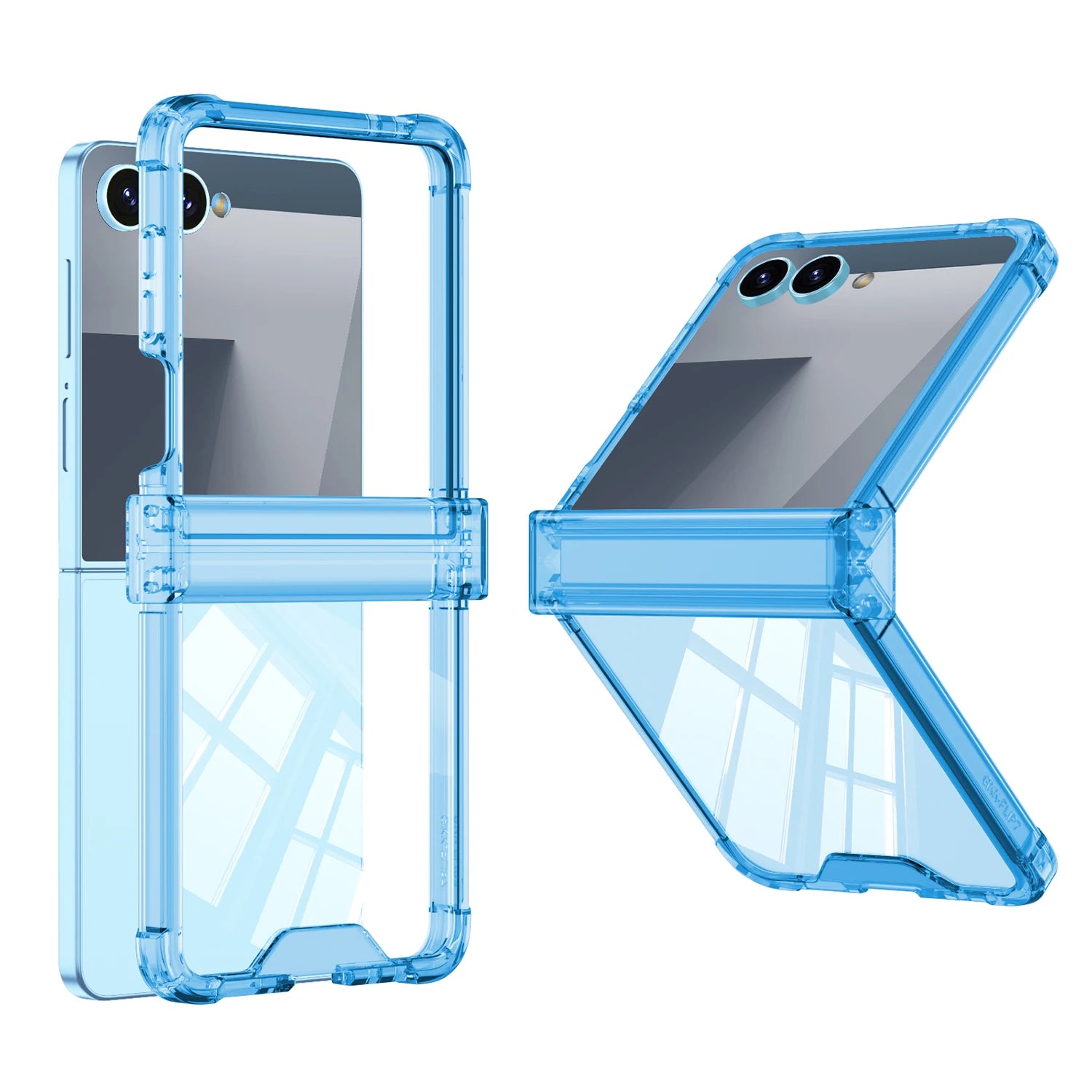 Four-Corner Shockproof Clear Case for Samsung Galaxy Z Flip 8