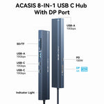 Acasis 8-in-1 USB-C Hub Docking Station