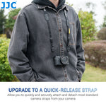 JJC 2-Pack Scratch-Resistant Quick Release Camera Straps