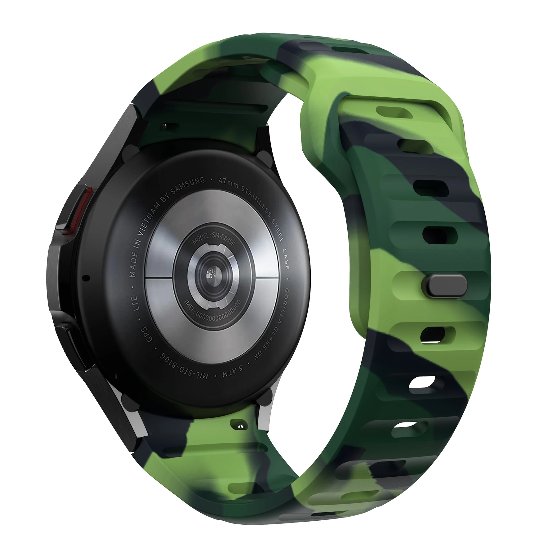 Dual-Fit Silicone Strap for Samsung Galaxy Watch 6 & Galaxy Watch 6 Classic