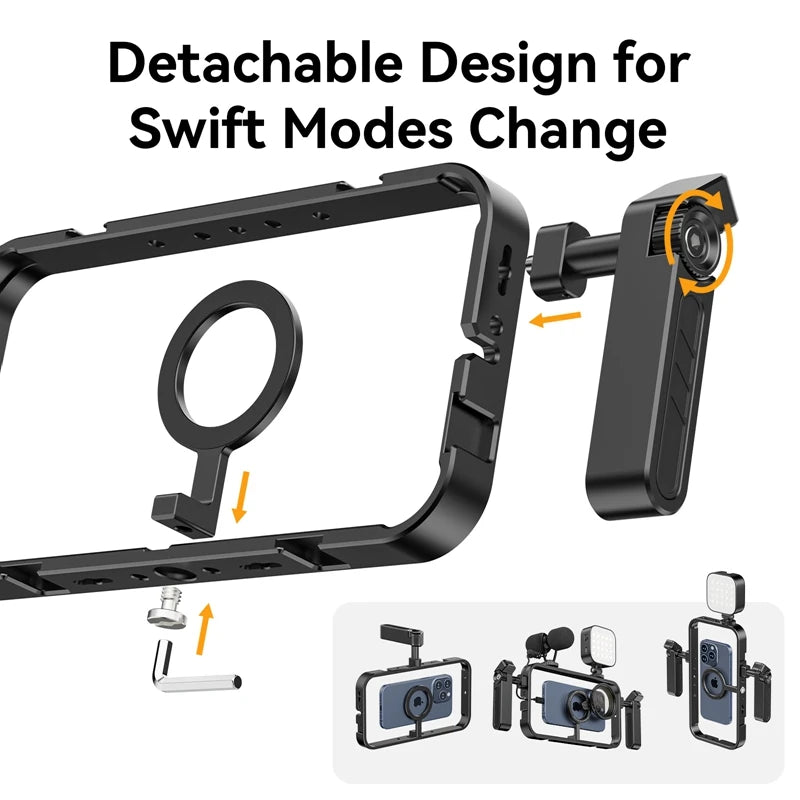 Ulanzi MG-001 Magnetic Phone Cage with Double-Sided Magnetic Ring