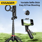 Essager 4-in-1 Magnetic Mini Selfie Stick with 360° Rotation