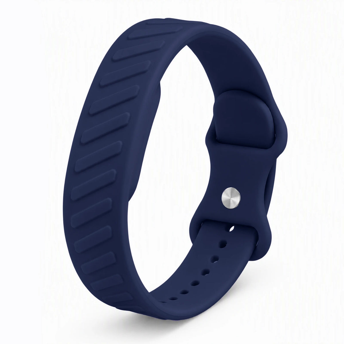 Textured Silicone Loop Strap with Adjustable Fit for Google Fitbit Air