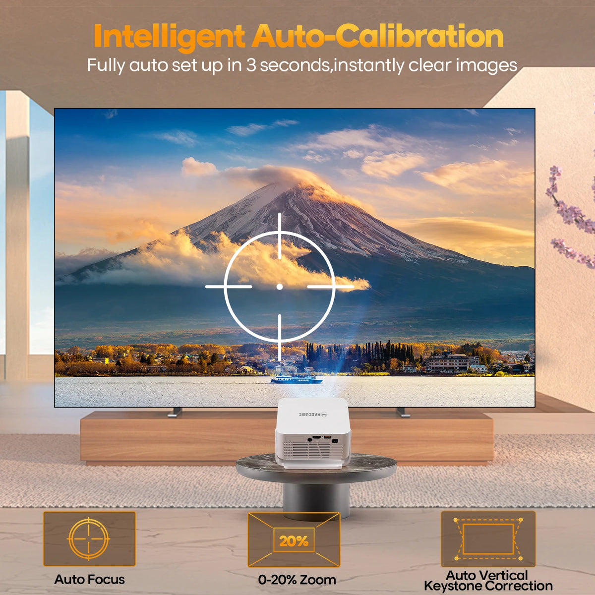 Magcubic HY300Max Auto Focus Portable Projector
