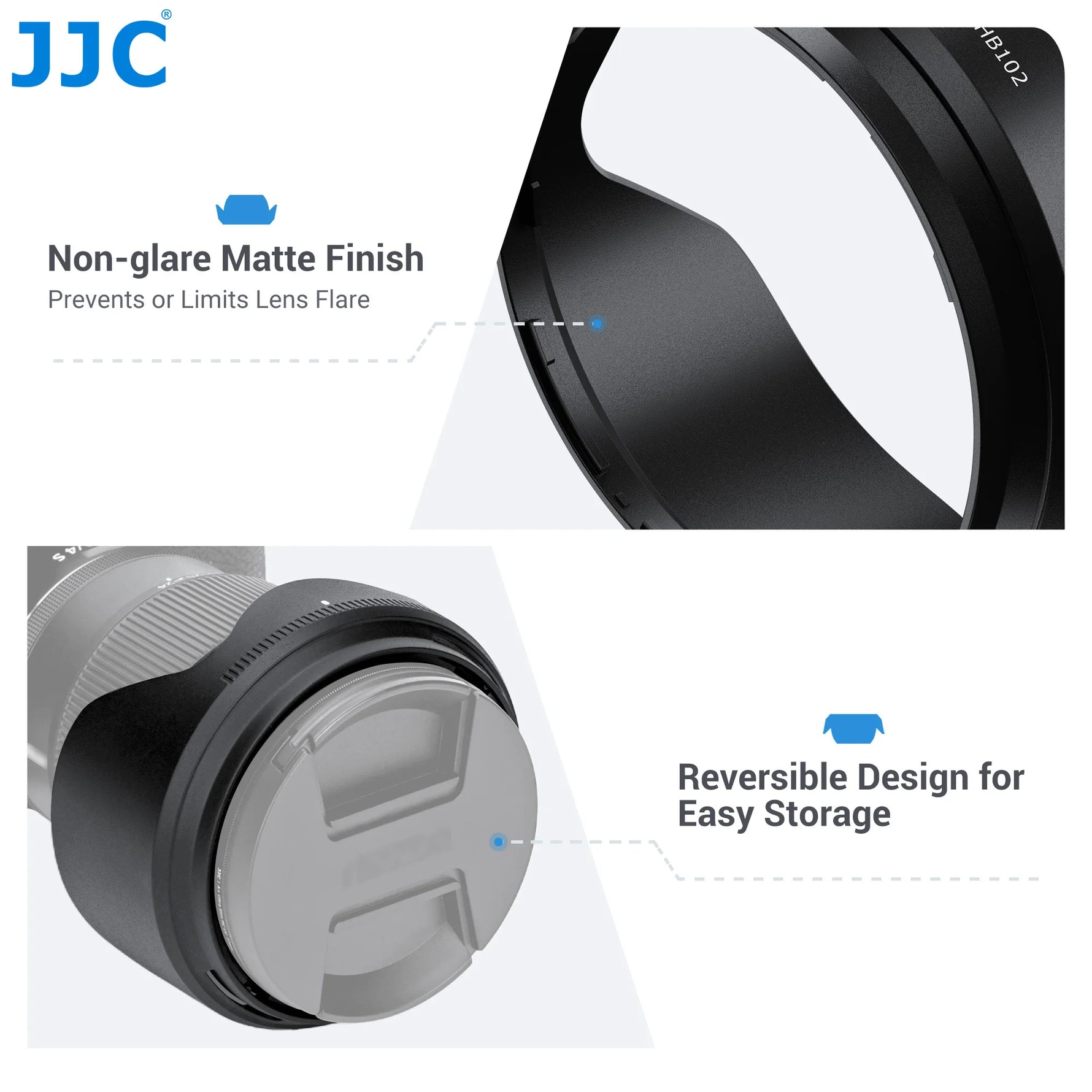 JJC 77mm Lens Hood for Nikon Z 24-120mm & 28-400mm