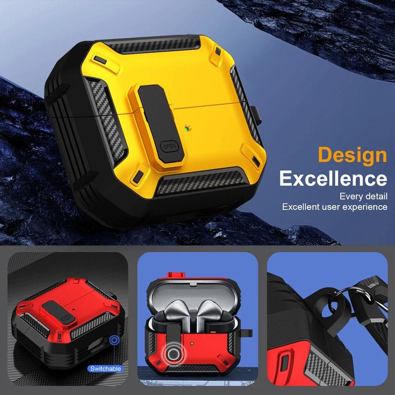 Shockproof Luxury Case for Samsung Galaxy Buds3 Pro