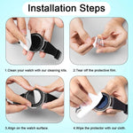 5-Pack Ultra-Thin Hydrogel Film for Samsung Galaxy Watch 8 / Galaxy Watch 8 Classic