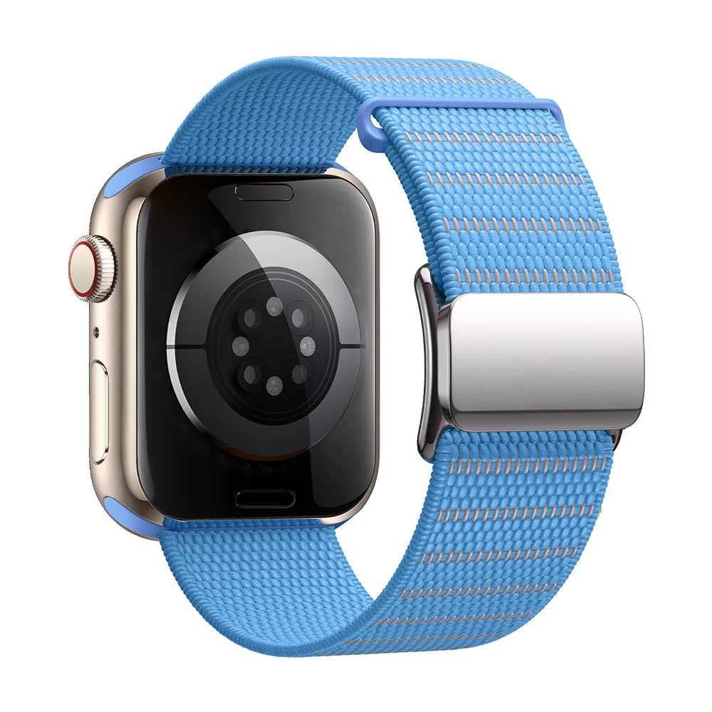 High-Visibility Reflective Nylon Strap for Apple Watch