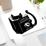 Black Cat Themed Mousepad