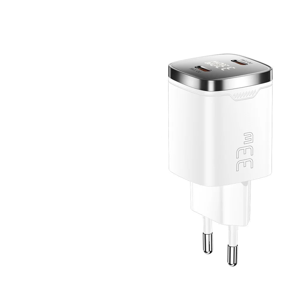 Essager 33W GaN Dual USB Type C Charger