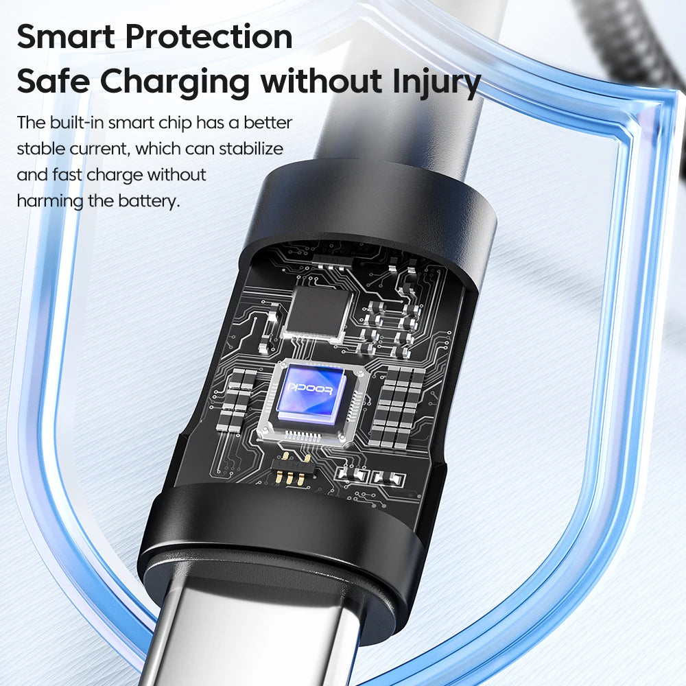 Toocki 3A USB-C Fast Charging Cable