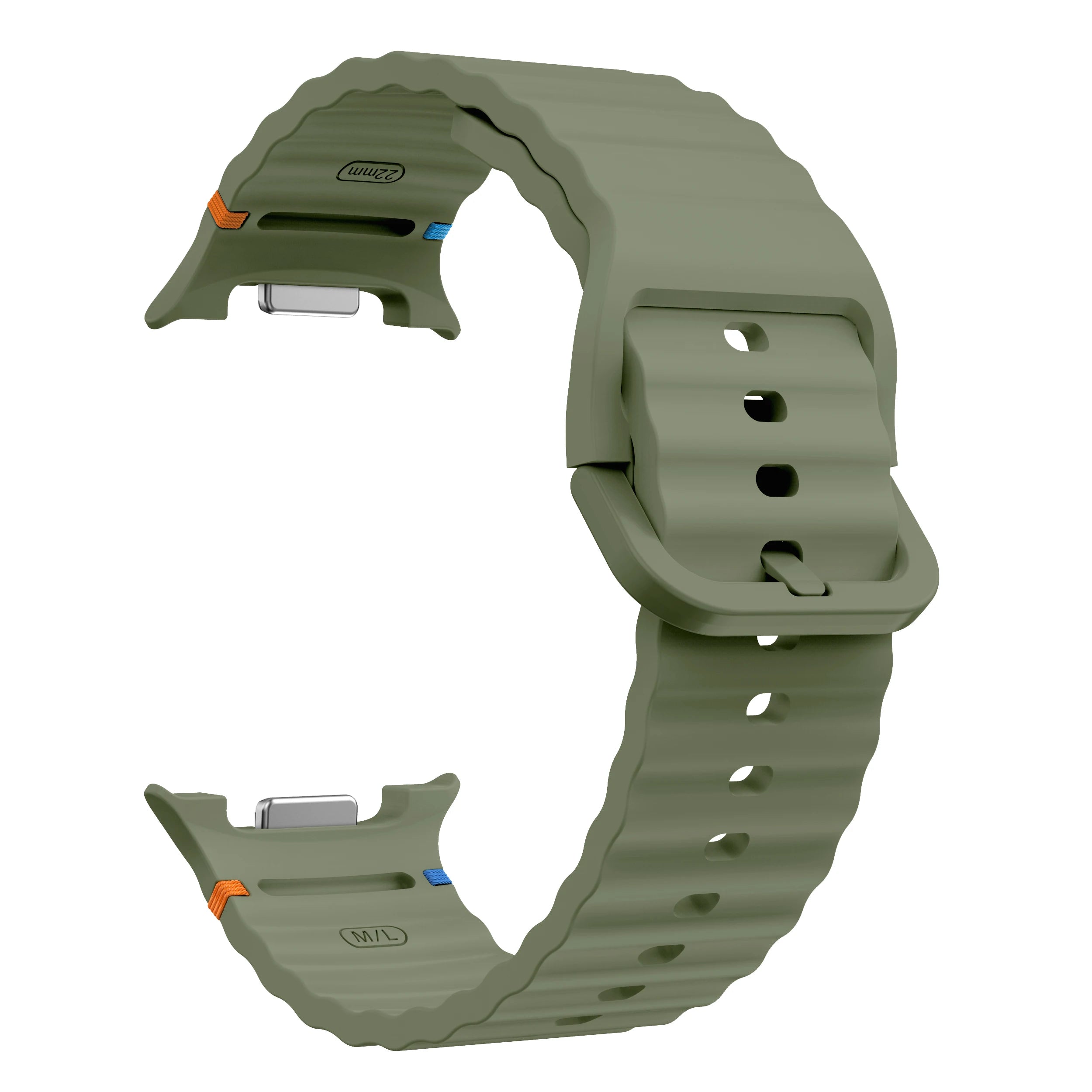 Sport Silicone No-Gap Band for Samsung Galaxy Watch 8 / Galaxy Watch 8 Classic
