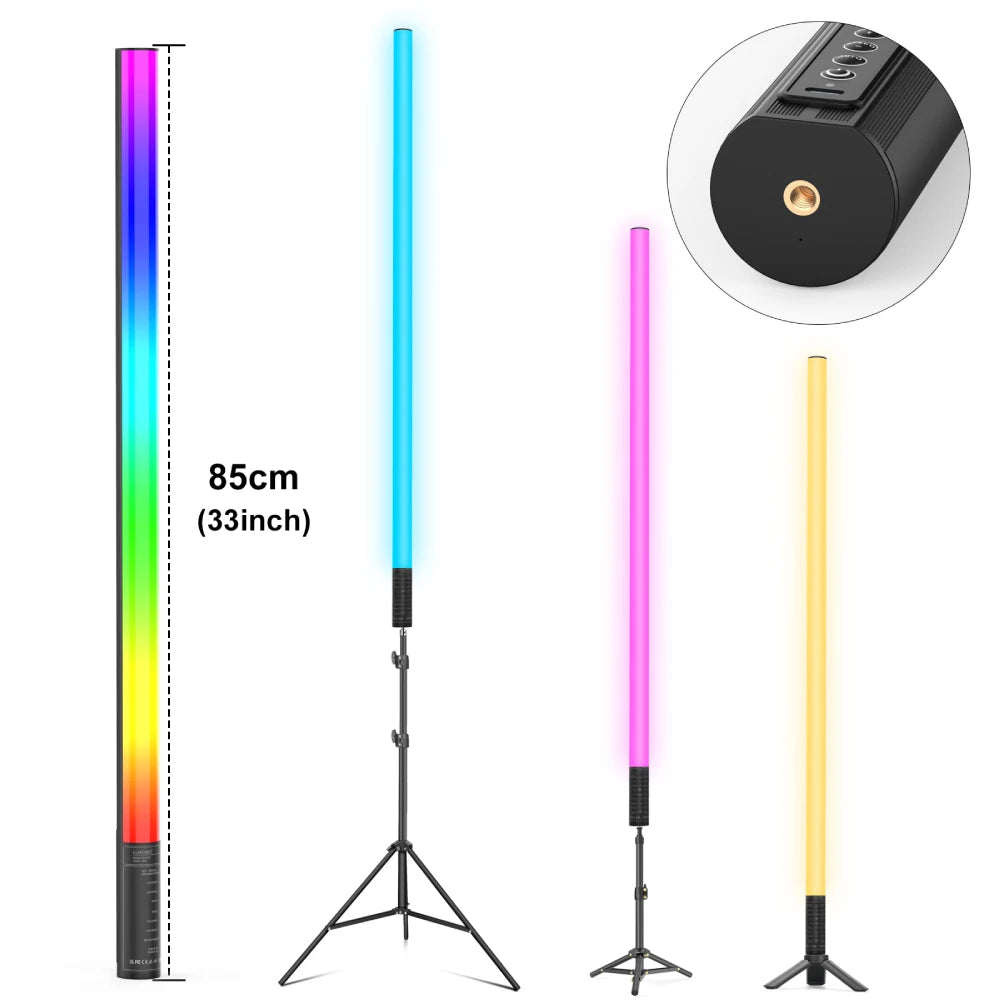 LUXCEO Mood1S 85cm RGB LED Video Light Stick