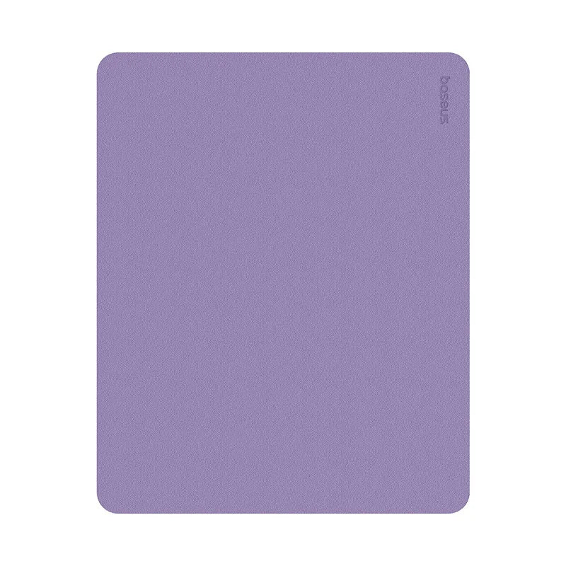 Simple Color Anti-Slip PU Leather Mouse Pad