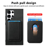 2-in-1 Detachable Leather Magnetic Case for Samsung Galaxy S24 Series
