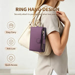 Leather Crossbody Wallet Case with Adjustable Strap for Samsung Galaxy Z Fold 8