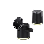 VIKEFON 3-in-1 Magnetic Qi2 Wireless Charging Station with Night Light