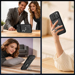 Shockproof MagSafe Case with 360° Rotating Ring Kickstand for iPhone 18 Series