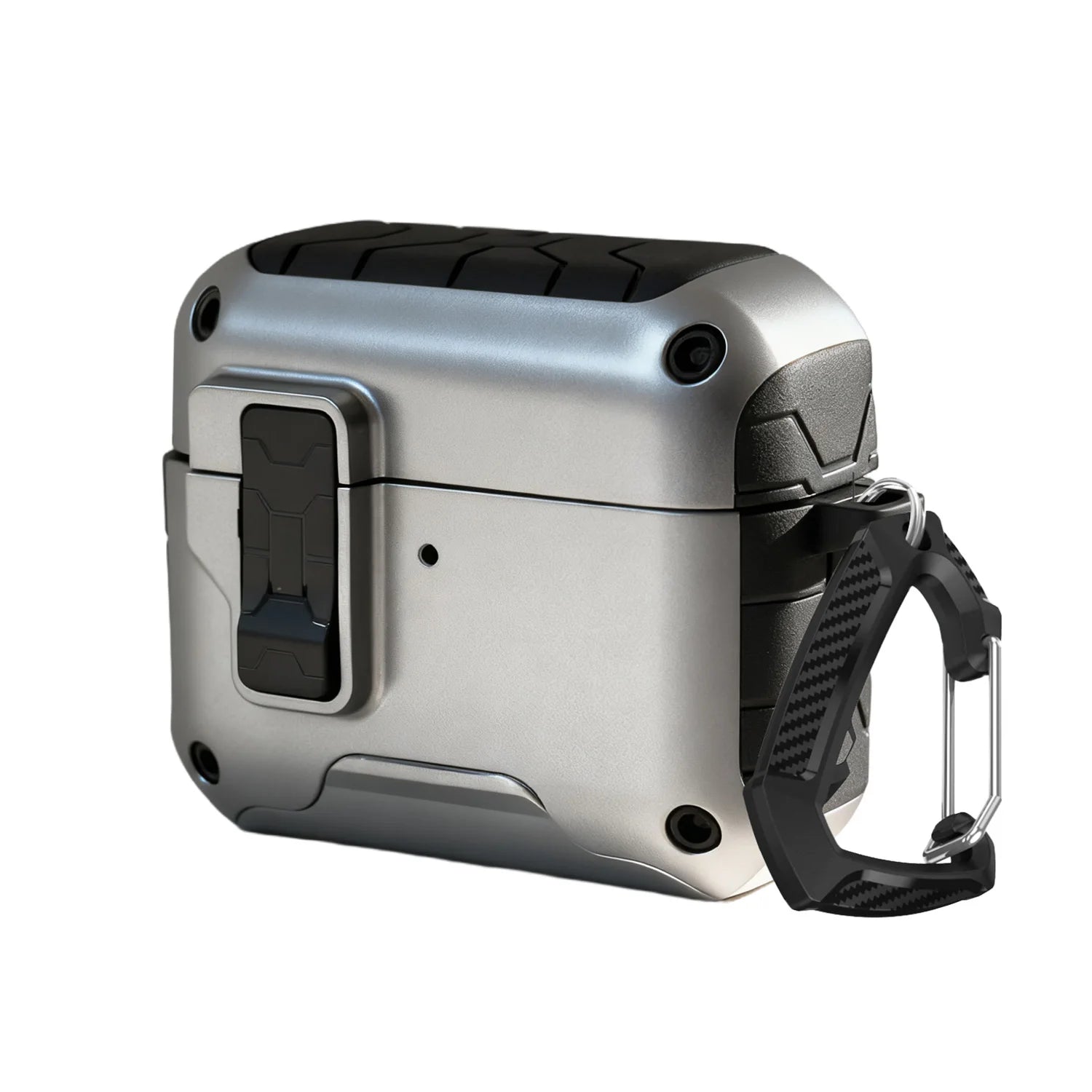 AirPods Pro 3 Case with Secure Lock and Phone Stand