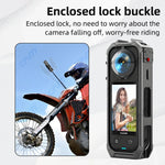 Aluminum Alloy Frame Case with Cold Shoe Mount for Insta360 X5