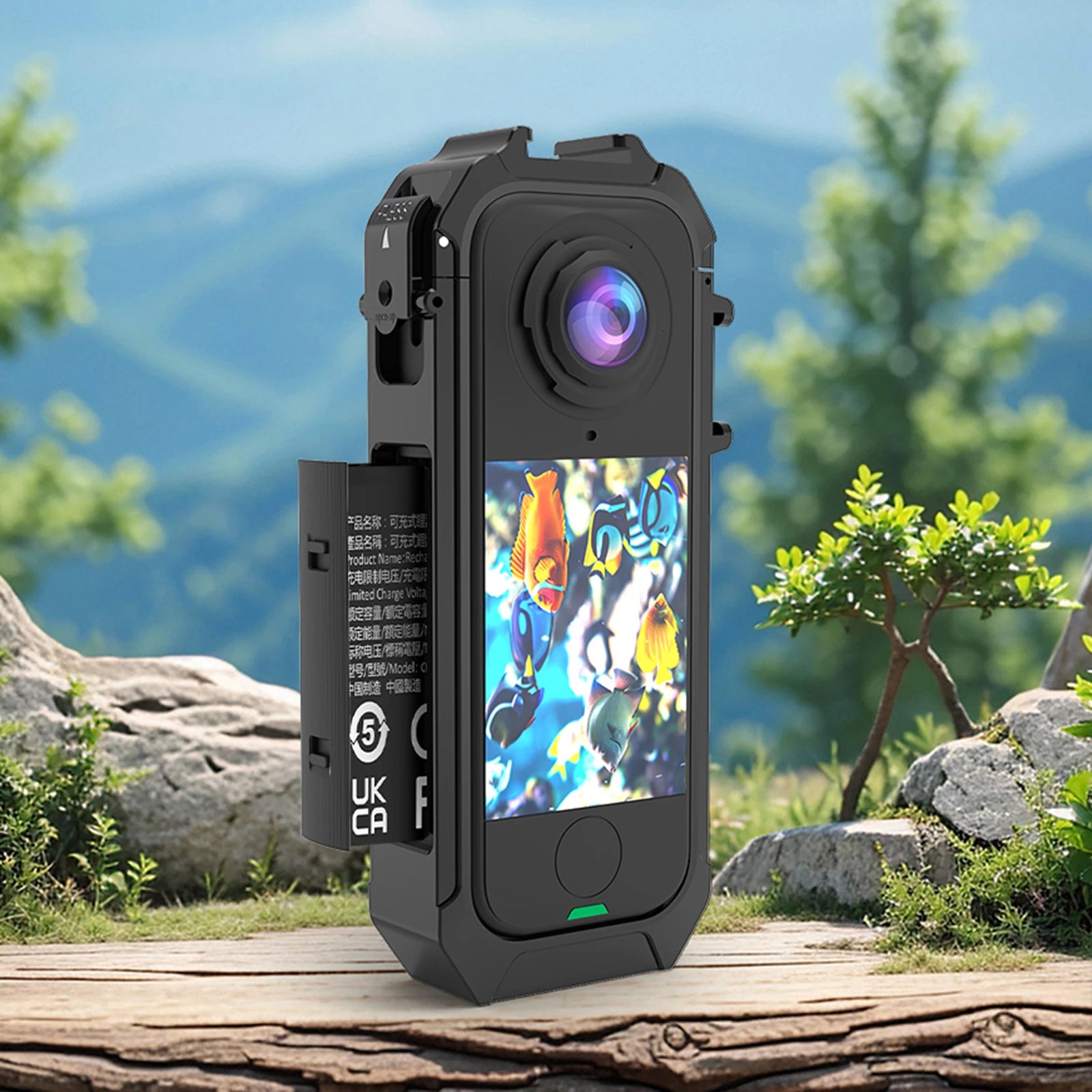 Insta360 X4 Air Protective Housing with Dual Cold Shoe Mounts