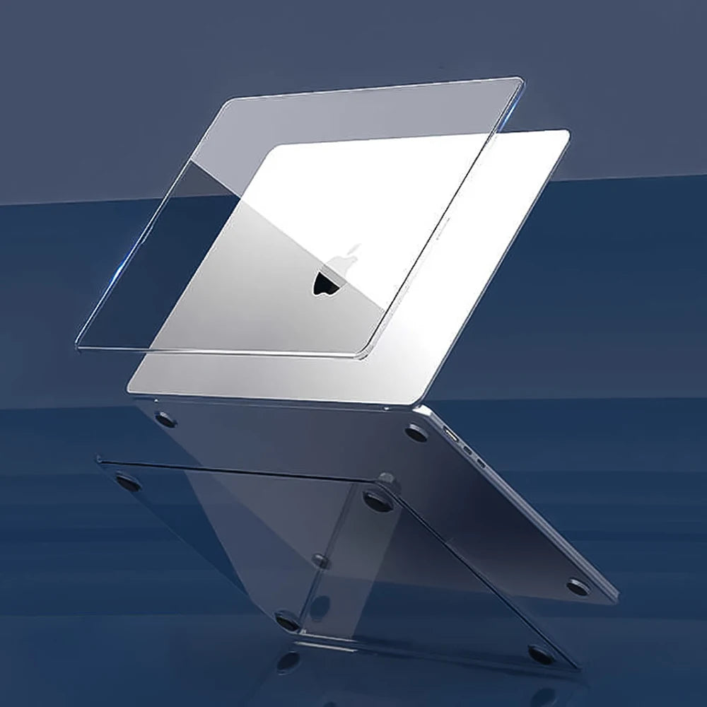Ultra-Thin Clear Hard Case for MacBook Air M3