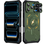 Rugged Sliding Lens Cover MagSafe Case or iPhone 18 Series