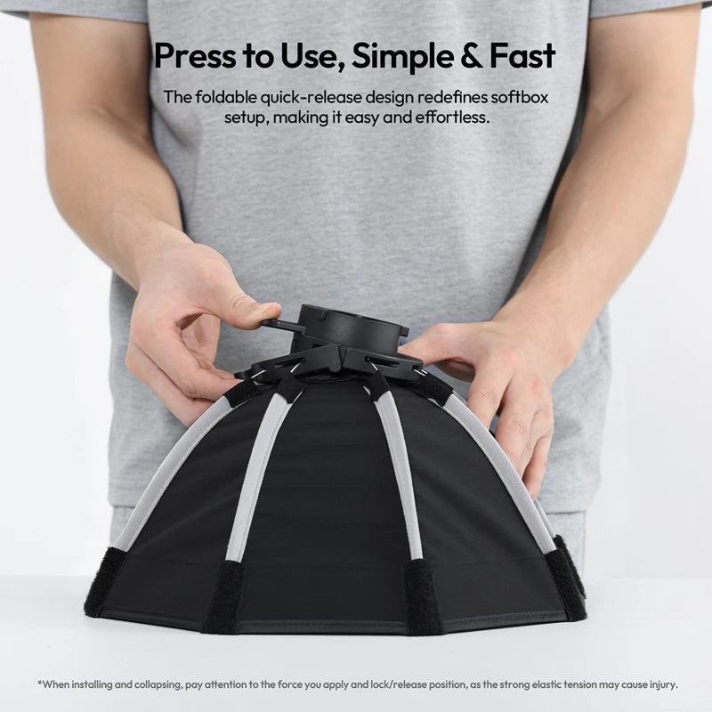 Ulanzi QS30 Foldable 30cm Softbox with Mini Bowens Mount
