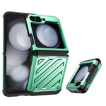 Premium Electroplated Hinge Protective Case for Samsung Galaxy Z Flip 6