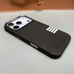 Premium Flax Fabric Magsafe Case for iPhone 17 Series