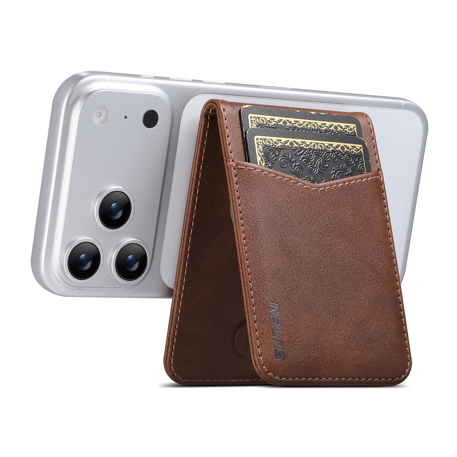 MagSafe Compatible Leather Wallet With Bottle Opener