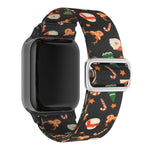 Christmas-Themed Elastic Band for Apple Watch