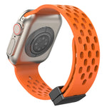 Breathable Magnetic Silicone Sport Strap for Apple Watch