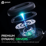 Picun F6 Active Noise Cancelling Bluetooth Headset