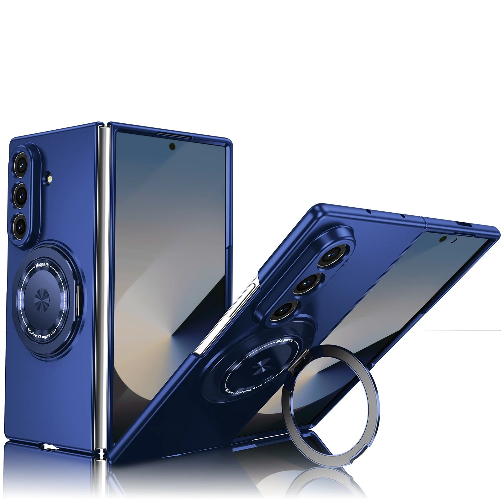 Samsung Galaxy Z Fold 6 Case with 360° Rotating Ring Stand