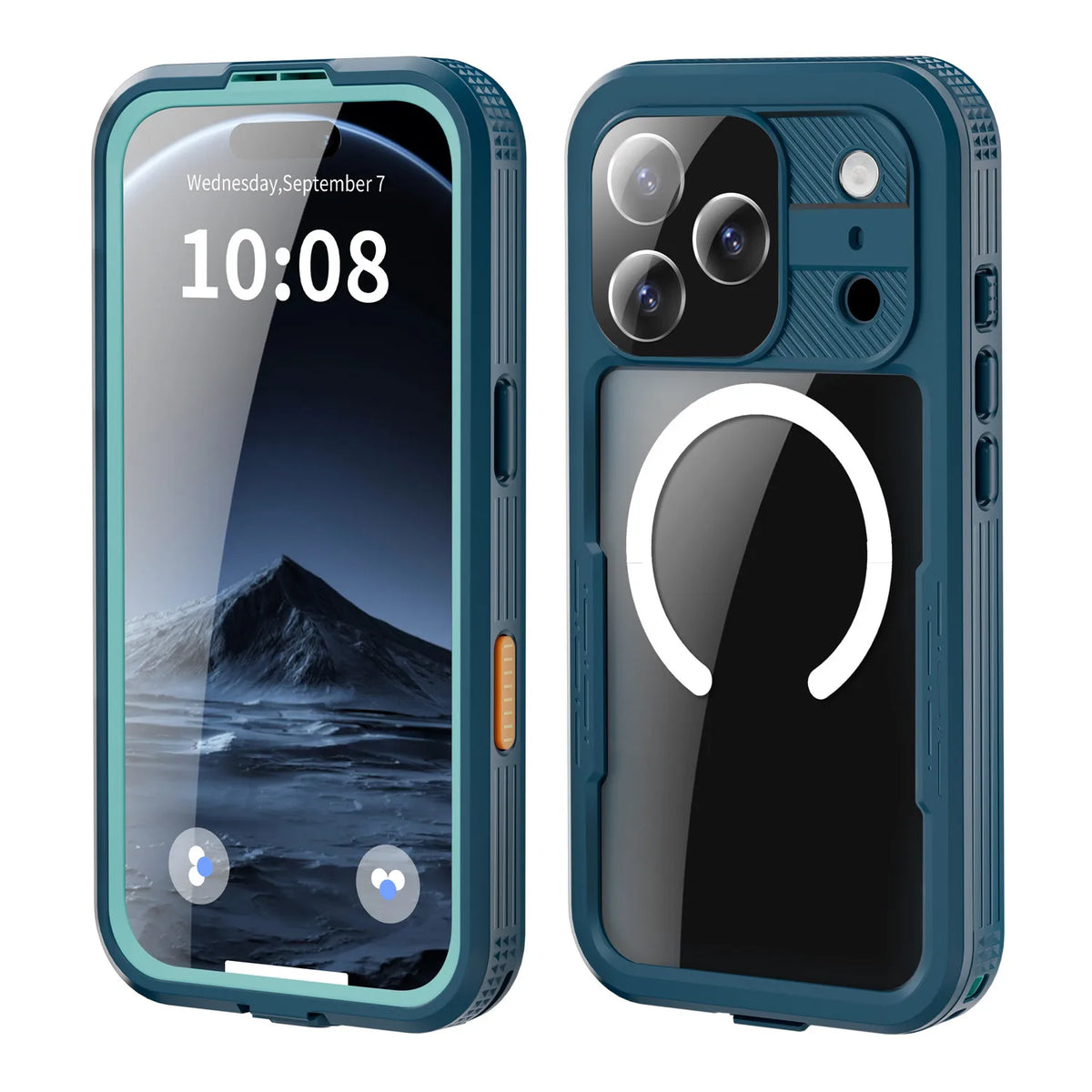 IP68 Waterproof MagSafe Case with Reinforced Corners for iPhone 18 Series