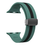 Textured Dual-Layer Band with Pin-and-Hole Adjustment for Apple Watch