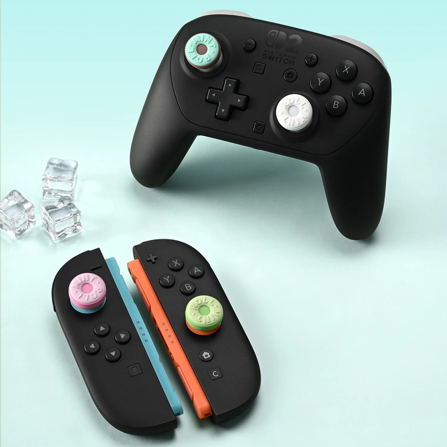 Silicone Thumb Grip Caps for Nintendo Switch 2 (2025)