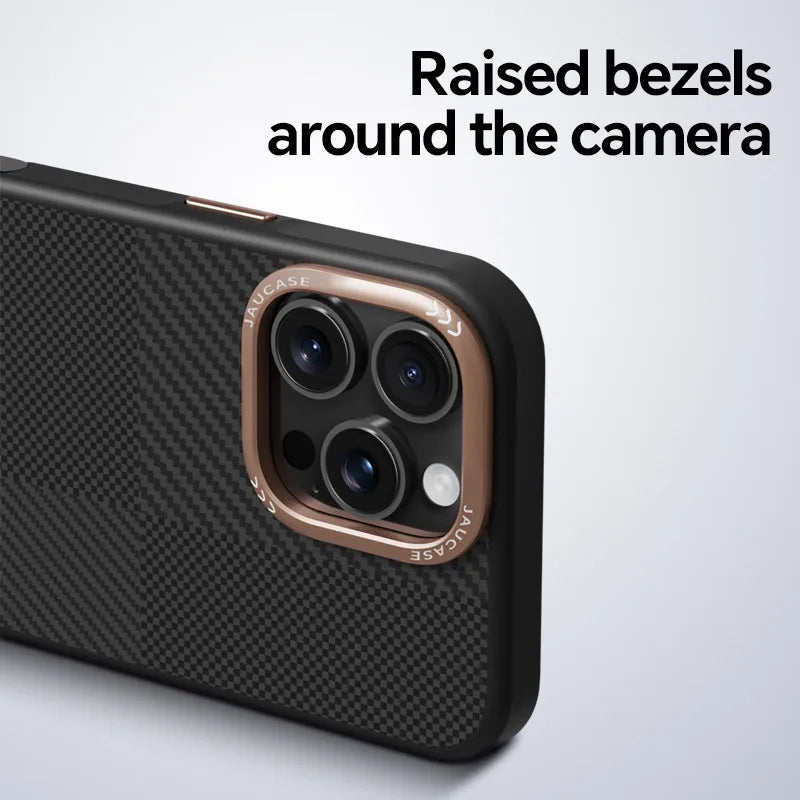 Carbon Fiber Pattern TPU Anti-Fall Protection Case for iPhone 15 Pro & iPhone 15 Pro Max