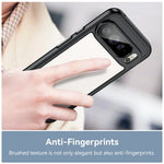 Google Pixel 10 Series Shockproof TPU + PC Clear Protective Case