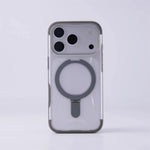 Premium Translucent MagSafe Case with Ring Kickstand for iPhone 17 Series