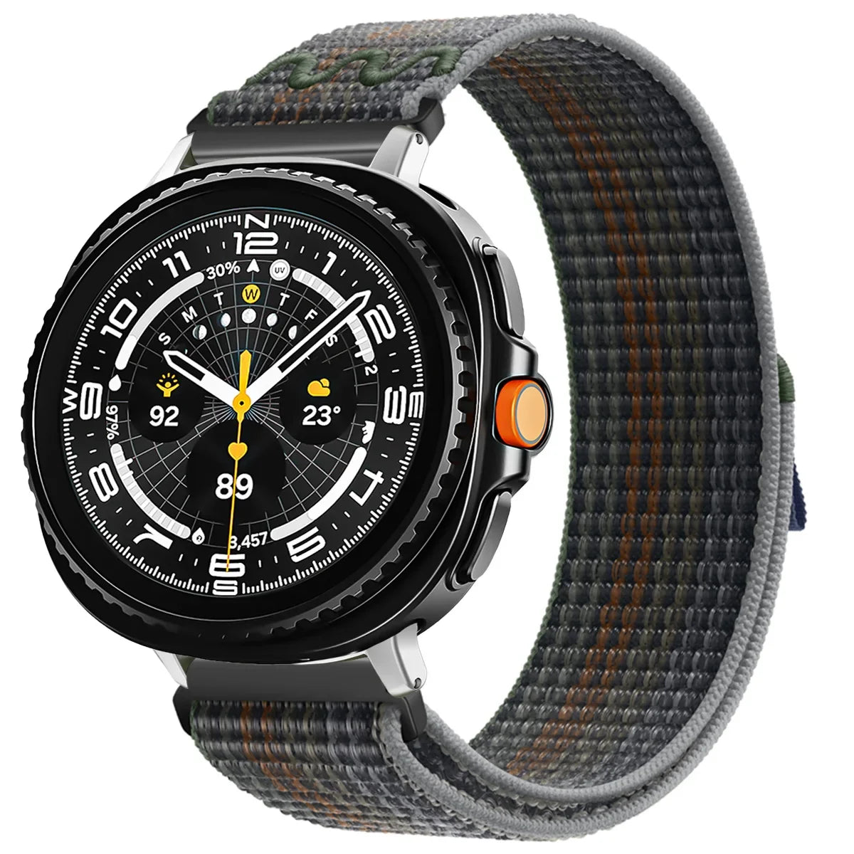 Elastic Nylon Sport Band for Samsung Galaxy Watch 8 / Galaxy Watch 8 Classic