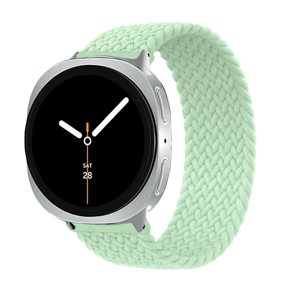 Braided Solo Loop Elastic Band for Samsung Galaxy Watch 8 / Galaxy Watch 8 Classic