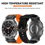 No-Gaps Sport Silicone Strap for Samsung Galaxy Watch Ultra and Samsung Galaxy Watch Ultra (2025)