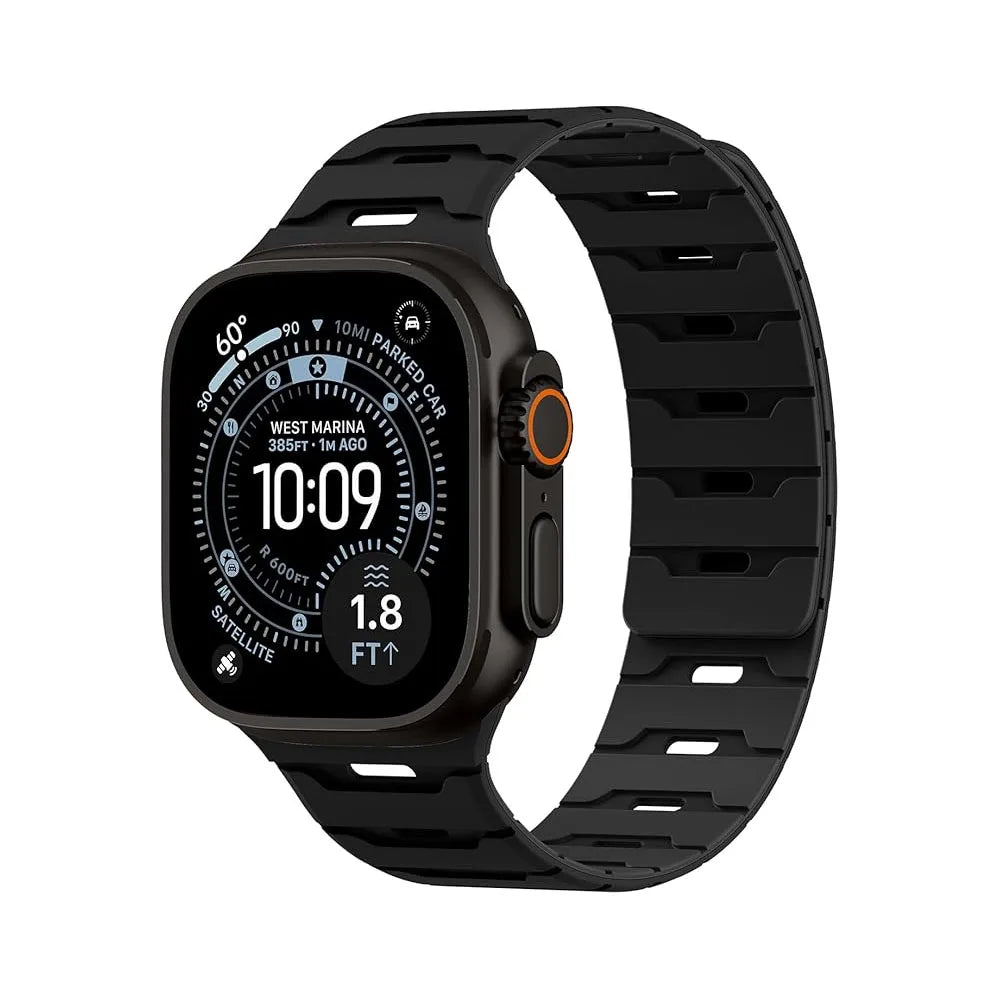Soft Silicone Magnetic Strap for Apple Watch