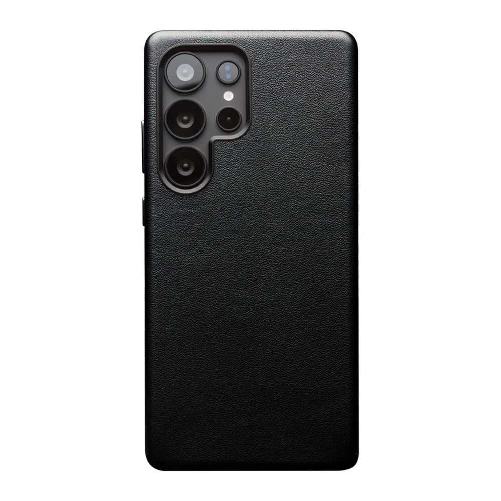 Handcrafted Cowhide Leather Case for Samsung Galaxy S25 Ultra