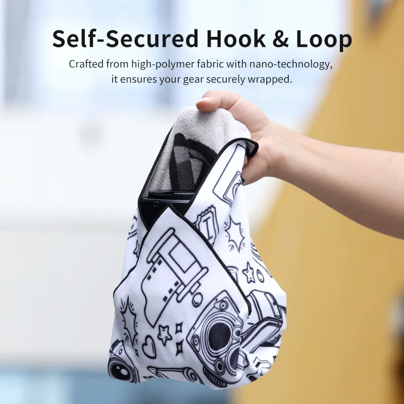 Ulanzi Double-Sided Cleaning Cloth with Protective Wrap