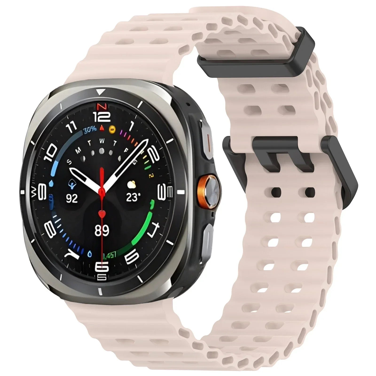 Breathable Ocean Silicone Band for Samsung Galaxy Watch Ultra and Samsung Galaxy Watch Ultra (2025)